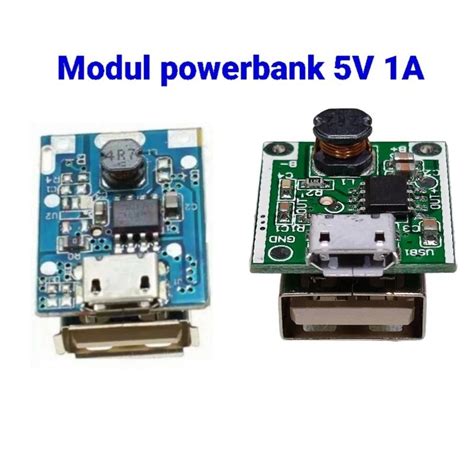 Jual Modul Kit Rangkaian Sirkuit Pcb Charger Power Bank 5V 1A Shopee