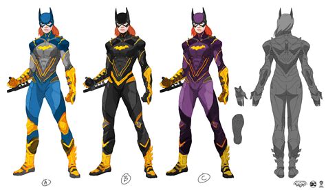 Batgirl Titan Suit Artwork Gotham Knights Art Gallery