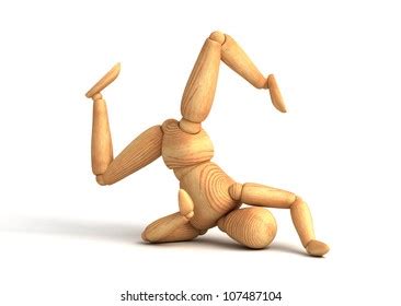 Set Sex Positions Kamasutra Wooden Dummy Stock Photo