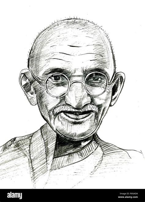 Top more than 143 gandhi ji face drawing - seven.edu.vn