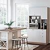 Amazon Living Skog Kitchen Pantry Cabinet Buffet Hutch With