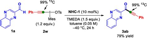 Figure 1 From N Heterocyclic Carbene Catalyzed Synthesis Of Ynones Via