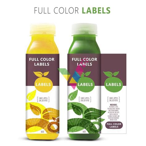 Standard Labels Printing | Custom Product Labels UK