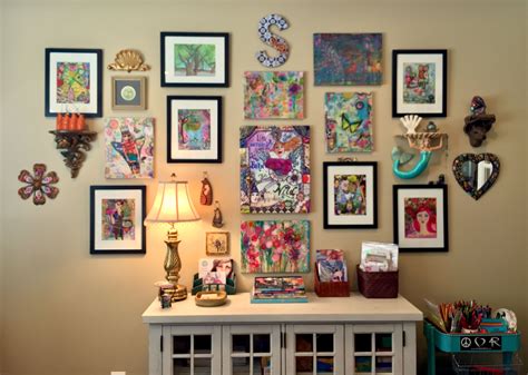 Art Room Gallery Wall | Gallery wall, Decor, Wall