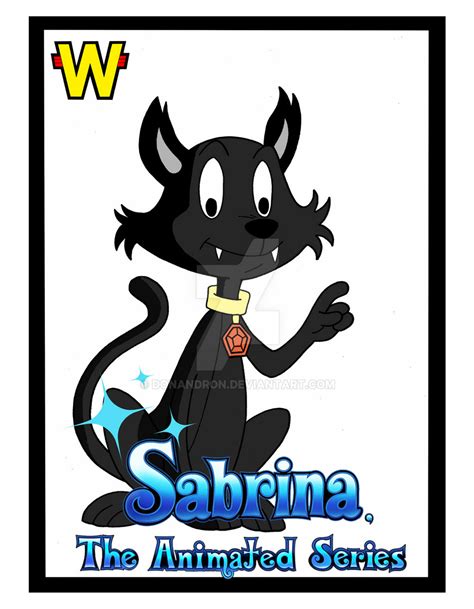 Salem from Sabrina the Animated Series by donandron on DeviantArt