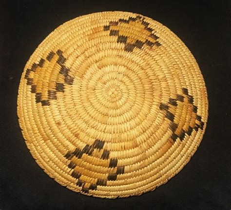 EXQUISITE Vintage Navaho Hopi Round Basket Tray FREE SHIPPING EBay