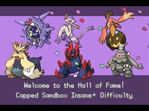 Pokemon Unbound Elite Four Champion V Insane Sandbox Youtube