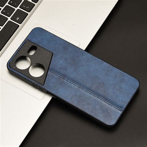 For Tecno Pova 5 Pro LH8n Case Suture Soft Edge PU Leather Hard Phone