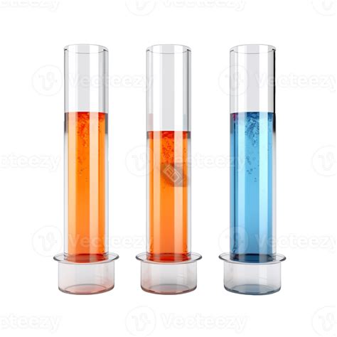 Science Test Tube Isolated On Background With Generative Ai 24509361 Png