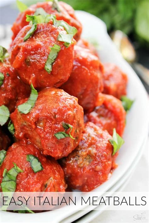 Easy Italian Meatballs A Dash Of Sanity