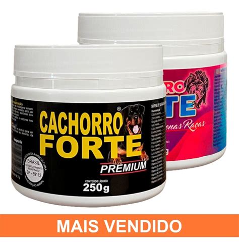 Kit Suplemento Cachorro Forte Pequenas Raças Premium 250g VETERINUP