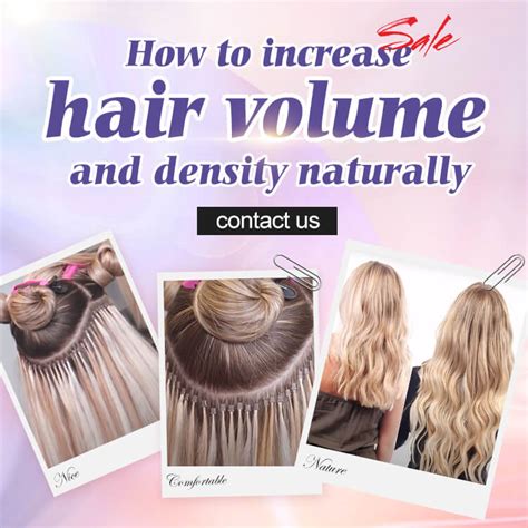 How To Increase Hair Volume And Density Naturally Hair Extensions