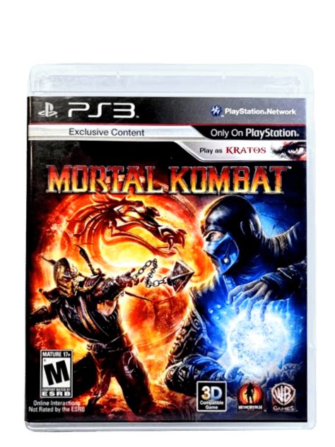MORTAL KOMBAT (PS3) *COLLECTOR'S PRINT* - Appleby Games