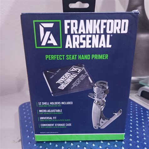 Frankford Arsenal Perfect Seat Hand Primer Seating Tool With Case For