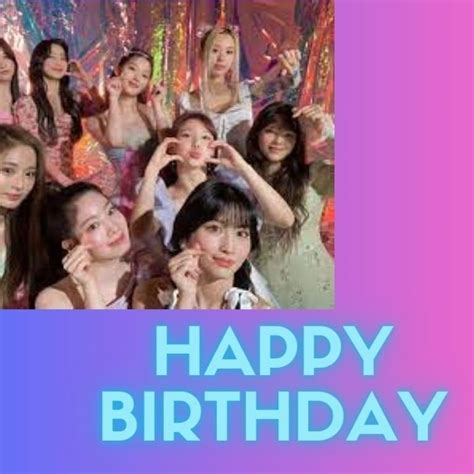 TWICE 2nd Edition TWICE Happy Birthday To You Lyrics And