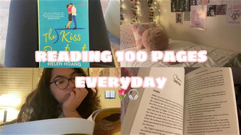 Reading Pages Every Day For A Week Youtube