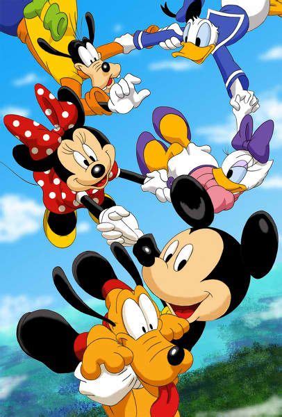 Disney Fab Five Tumblr Mickey Mouse Cartoon Mickey Mouse Art Mickey Mouse And Friends