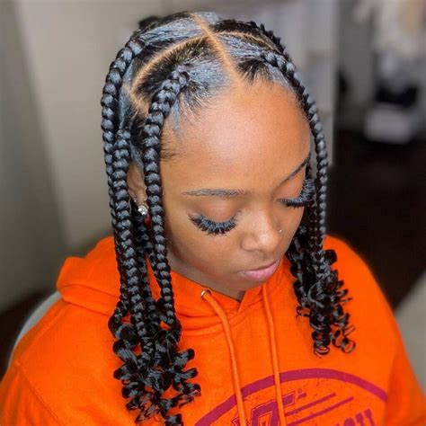 19 Hot And Classy Tribal Braids Ideas For You To Try In 2022 Short Locs Hairstyles Feed In