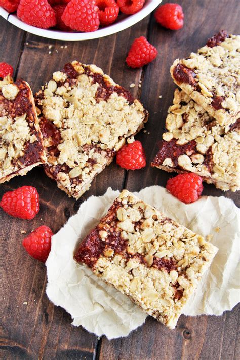 Raspberry Oat Crumb Bars The Tasty Bite