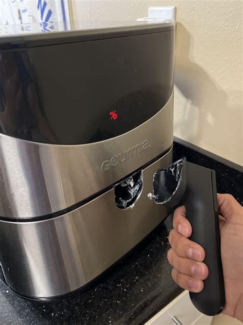 creative ideas to fix my air fryer handle? :,( : r/fixit