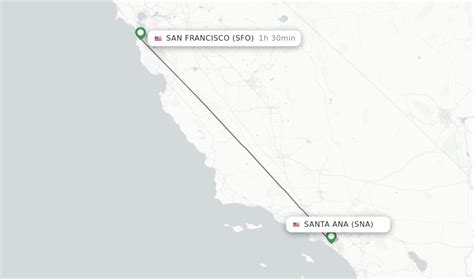 Direct Non Stop Flights From Santa Ana To San Francisco Schedules