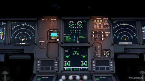 👨‍ ️ Fenix A320 | Black Cockpit for Microsoft Flight Simulator | MSFS