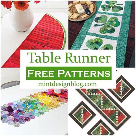 16 Free Modern Mini Quilt Patterns - Mint Design Blog