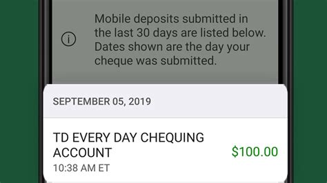 Deposit Cheques Online On Your Mobile Device With Td App