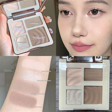 Highlighter Palet Makeup Kontur Kosmetik Palet Highgloss Perona Pipi