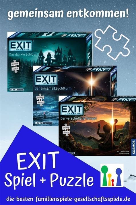 EXIT Puzzle Spiel Escape Room Mit Neuer Dimension Familienspiele