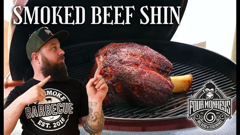 Smoking A Beef Shin On The Weber Using The Snake Method YouTube