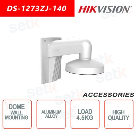 DS 1273ZJ 140 Aluminum Alloy Dome Camera Wall Mount Bracket