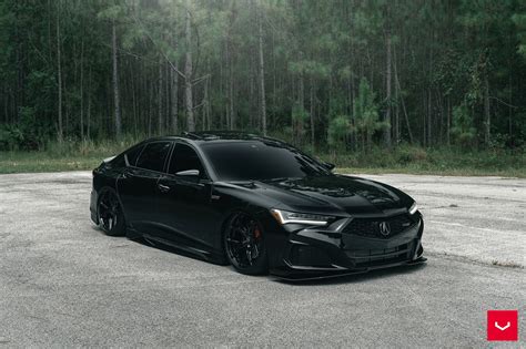 New Acura Tlx Type S Is So Dark It Looks Like A Shadow Autoevolution