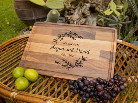 Personalized Charcuterie Board Wedding Ts Custom Cutting Etsy