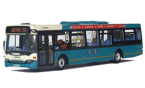 Green 1:76 Scale UKBUS7012 Diecast Scania Arriva Bus Model [BU01S284 ...