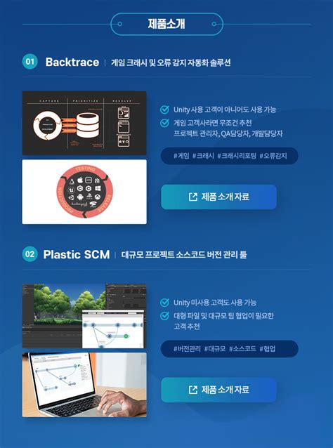 Unity 유니티 Backtrace Plastic Scm 프로모션 안내 Webzine 씨디에스 새로운 창조 선두기업