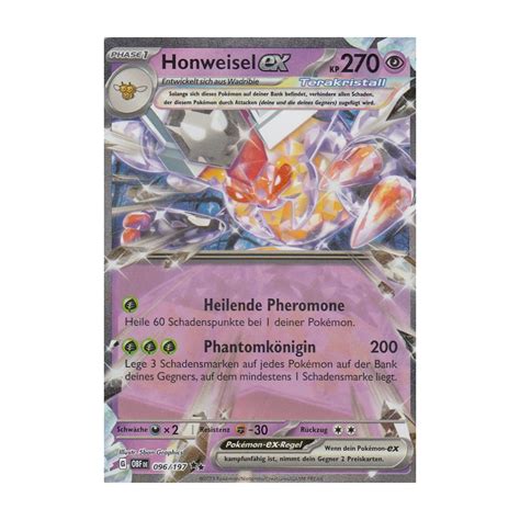 Honweisel Ex Obsidianflammen Pokemon Karte G Nstig Kaufen