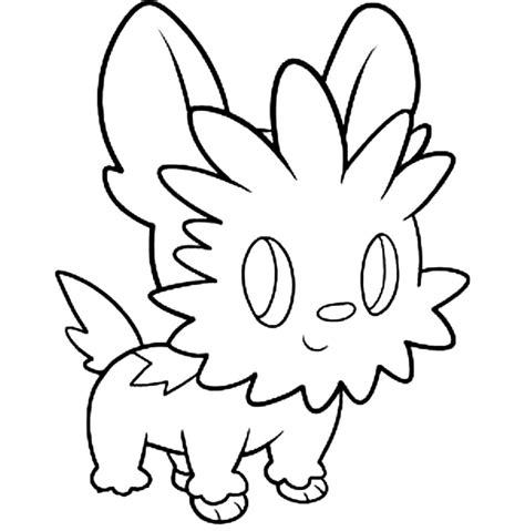 Adorable Lillipup Pokemon F Rbung Seite Kostenlose Druckbare