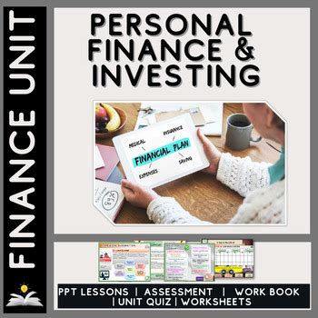 personal finance investing high school finance unit  cretive