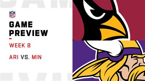 Arizona Cardinals Vs Minnesota Vikings Preview Week 8