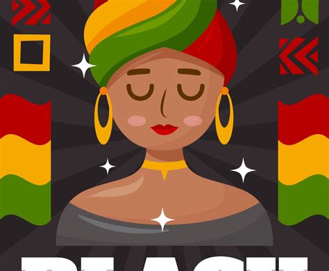 Black History Month Concept Vector Art And Graphics