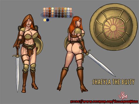 Commission Shaeyla The Busty Redux By Villainous Muse Hentai Foundry