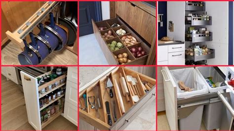 Smart And Genius Space Saving Kitchen Storage Cabinet Ideas Low Space