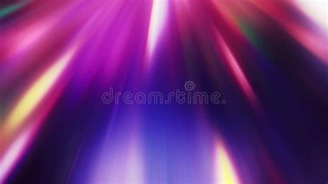 Glowing Rays Blur Radiance Red Yellow Beams Motion Stock Footage