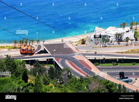 coast  haifa stock photo alamy