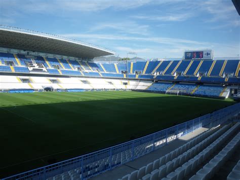 Live Football Estadio La Rosaleda Stadium Malaga