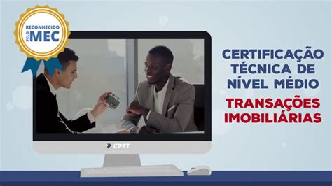 Curso T Cnico Ead Transa Es Imobili Rias Youtube