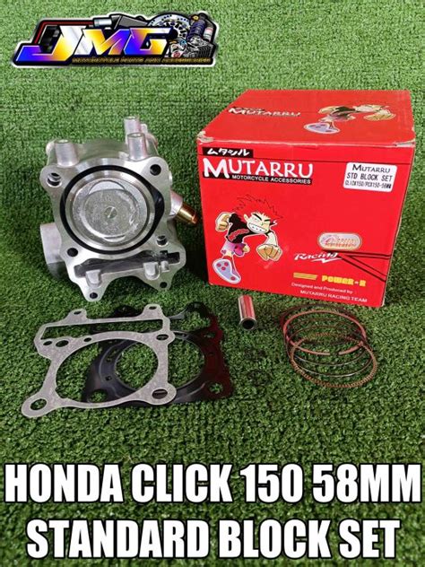 Mutarru Honda Click Mm Standard Cylinder Block Set Lazada Ph