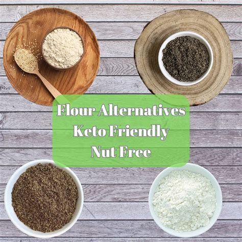 Best Low Carb Nut Free Flour Alternatives For Keto Baking