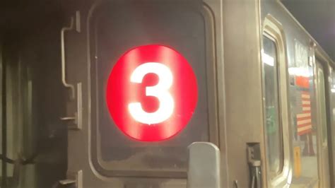 Mta Nyct Subway I R142 R62 R62a 1 2 3 Trains Action At 96th
